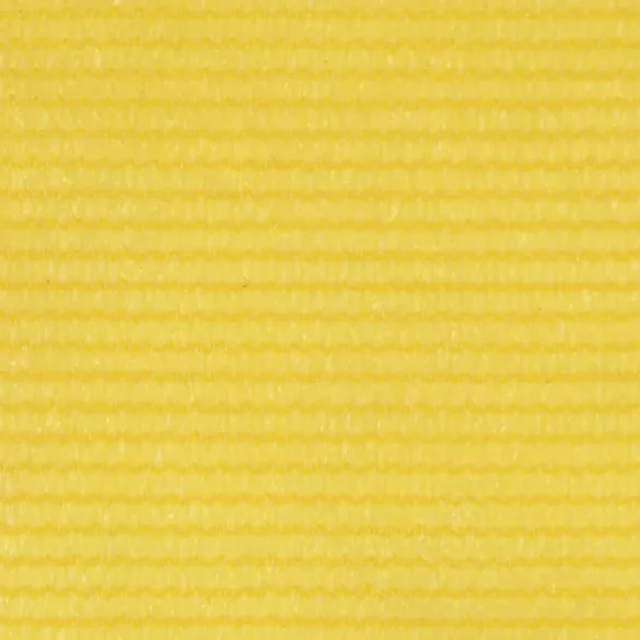 sárga HDPE erkélytakaró 75 x 600 cm