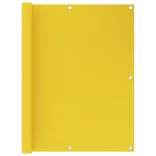 sárga HDPE erkélytakaró 120 x 300 cm