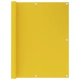 sárga HDPE erkélytakaró 120 x 500 cm