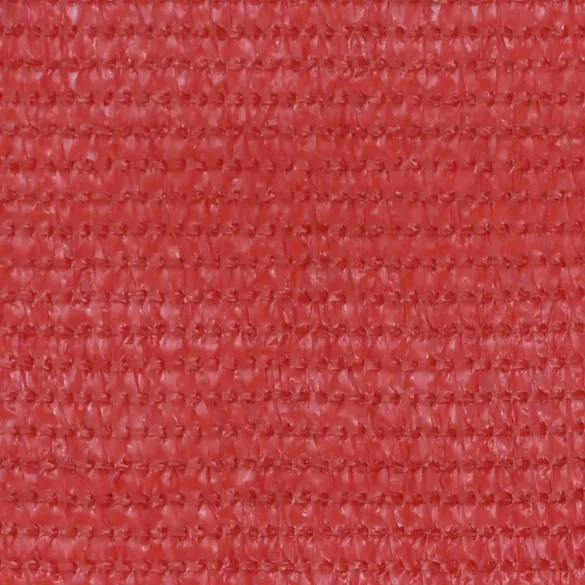 piros HDPE erkélytakaró 120 x 400 cm