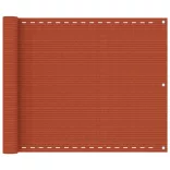 narancssárga HDPE erkélytakaró 75 x 300 cm