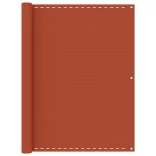 narancssárga HDPE erkélytakaró 120 x 500 cm