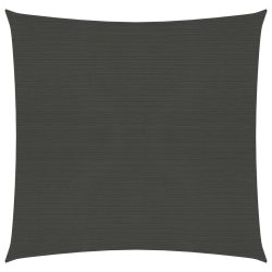 antracitszürke HDPE napvitorla 160 g/m² 4,5 x 4,5 m