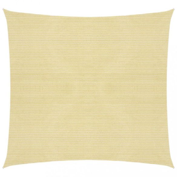 bézs HDPE napvitorla 160 g/m² 2,5 x 2,5 m