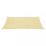 bézs HDPE napvitorla 160 g/m² 2,5 x 2,5 m