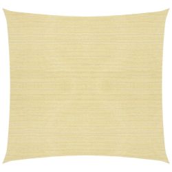 bézs HDPE napvitorla 160 g/m² 3 x 3 m