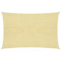 bézs HDPE napvitorla 160 g/m² 2 x 2,5 m