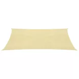 bézs HDPE napvitorla 160 g/m² 2 x 2,5 m