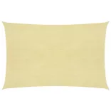 bézs HDPE napvitorla 160 g/m² 2,5 x 3 m