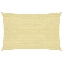 bézs HDPE napvitorla 160 g/m² 2,5 x 3 m