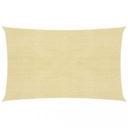 bézs HDPE napvitorla 160 g/m² 2,5 x 4,5 m