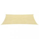 bézs HDPE napvitorla 160 g/m² 2,5 x 5 m