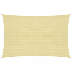 bézs HDPE napvitorla 160 g/m² 3 x 4 m