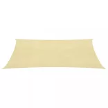 bézs HDPE napvitorla 160 g/m² 4 x 5 m