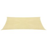 bézs HDPE napvitorla 160 g/m² 5 x 6 m