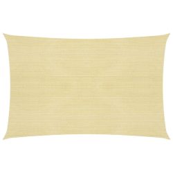 bézs HDPE napvitorla 160 g/m² 5 x 8 m