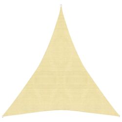 bézs HDPE napvitorla 160 g/m² 4 x 5 x 5 m