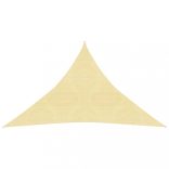 bézs HDPE napvitorla 160 g/m² 5 x 5 x 6 m