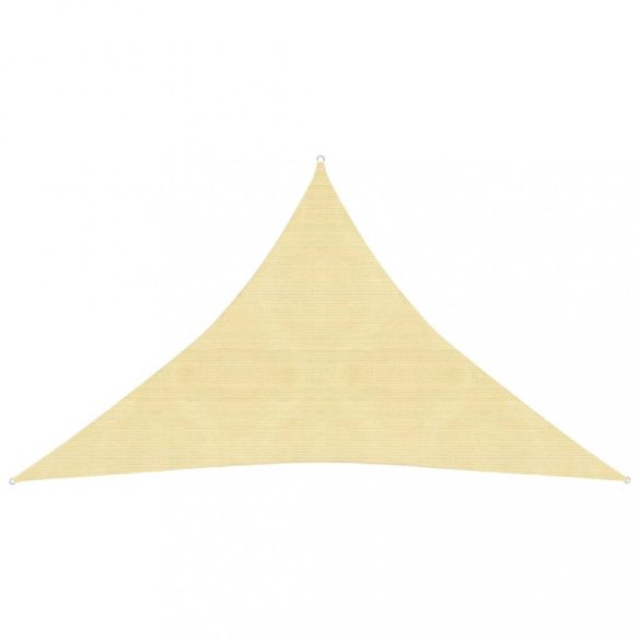 bézs HDPE napvitorla 160 g/m² 5 x 5 x 6 m