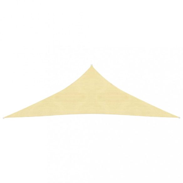 bézs HDPE napvitorla 160 g/m² 5 x 5 x 6 m