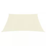 krémszínű HDPE napvitorla 160 g/m² 4,5 x 4,5 m