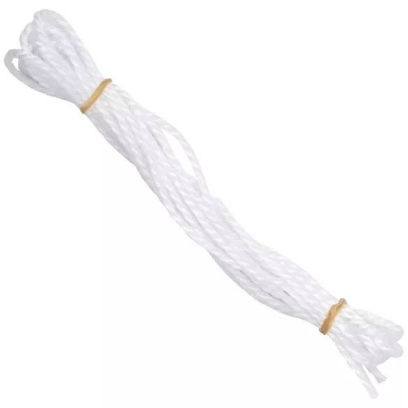 krémszínű HDPE napvitorla 160 g/m² 3 x 5 m