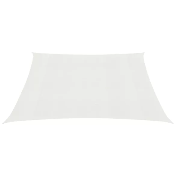 fehér HDPE napvitorla 160 g/m² 2,5 x 2,5 m