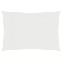 fehér HDPE napvitorla 160 g/m² 2,5 x 3 m