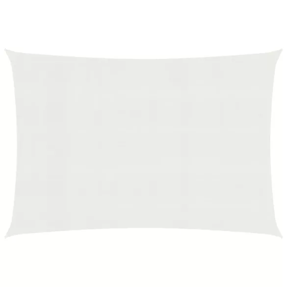 fehér HDPE napvitorla 160 g/m² 2,5 x 3 m