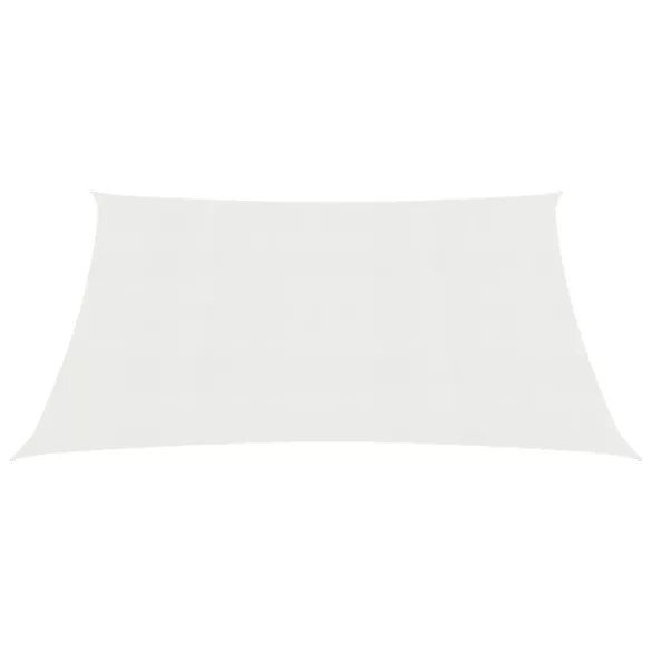 fehér HDPE napvitorla 160 g/m² 2,5 x 3 m