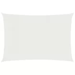 fehér HDPE napvitorla 160 g/m² 2,5 x 3,5 m