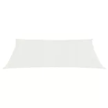 fehér HDPE napvitorla 160 g/m² 2,5 x 4,5 m