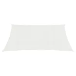 fehér HDPE napvitorla 160 g/m² 4 x 5 m