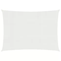 fehér HDPE napvitorla 160 g/m² 5 x 6 m