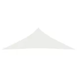 fehér HDPE napvitorla 160 g/m² 3 x 3 x 4,2 m