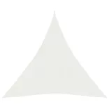 fehér HDPE napvitorla 160 g/m² 5 x 7 x 7 m