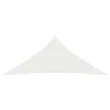 fehér HDPE napvitorla 160 g/m² 5 x 7 x 7 m