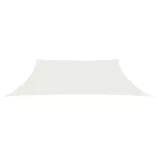 fehér HDPE napvitorla 160 g/m² 4/5 x 4 m