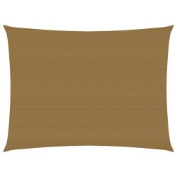 tópszínű HDPE napvitorla 160 g/m² 3 x 4 m