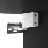 4 db fekete szerelt fa TV-szekrény 80 x 30 x 30 cm