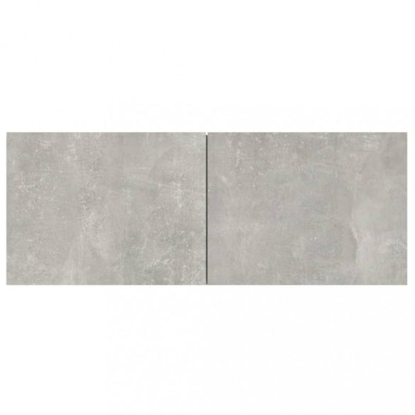 4 db betonszürke szerelt fa fali TV-szekrény 80 x 30 x 30 cm