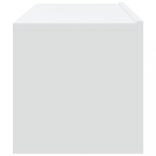 4 db fehér fali TV-szekrény 100 x 30 x 30 cm