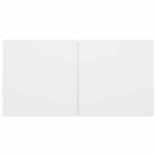 5 részes fehér szerelt fa TV-szekrényszett