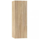 5 részes sonoma tölgy színű szerelt fa TV-szekrényszett