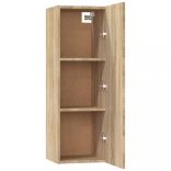 5 részes sonoma tölgy színű szerelt fa TV-szekrényszett