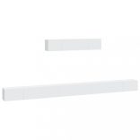 6 részes fehér szerelt fa TV-szekrényszett