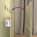 betonszürke szerelt fa ágyfejtámla szekrényekkel