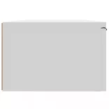 2 db fehér szerelt fa fali szekrény 68 x 30 x 20 cm