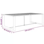 8 részes antracitszürke alumínium kerti ülőgarnitúra párnákkal