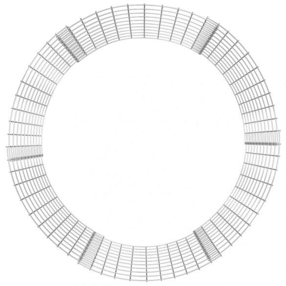 horganyzott acél kerti komposztáló Ø100 x 100 cm